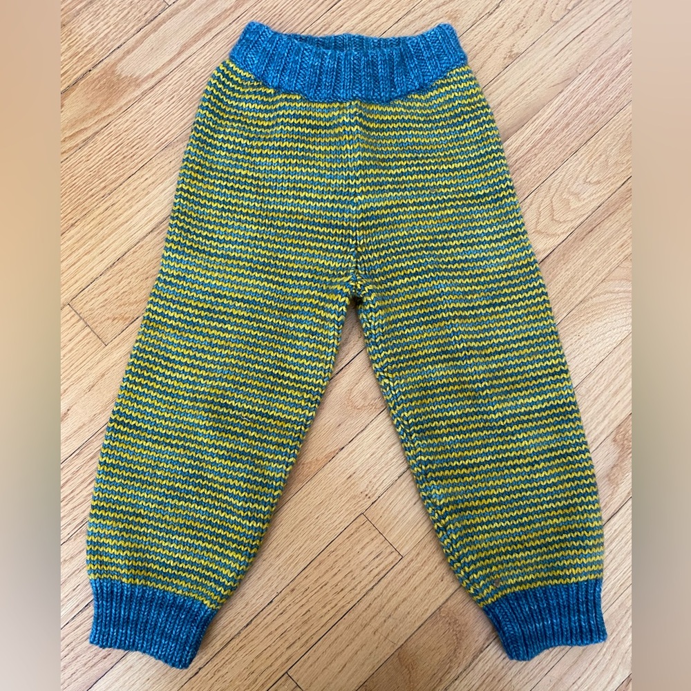 Misha & Puff Striped Merino Wool Knit Pants - Kids 3